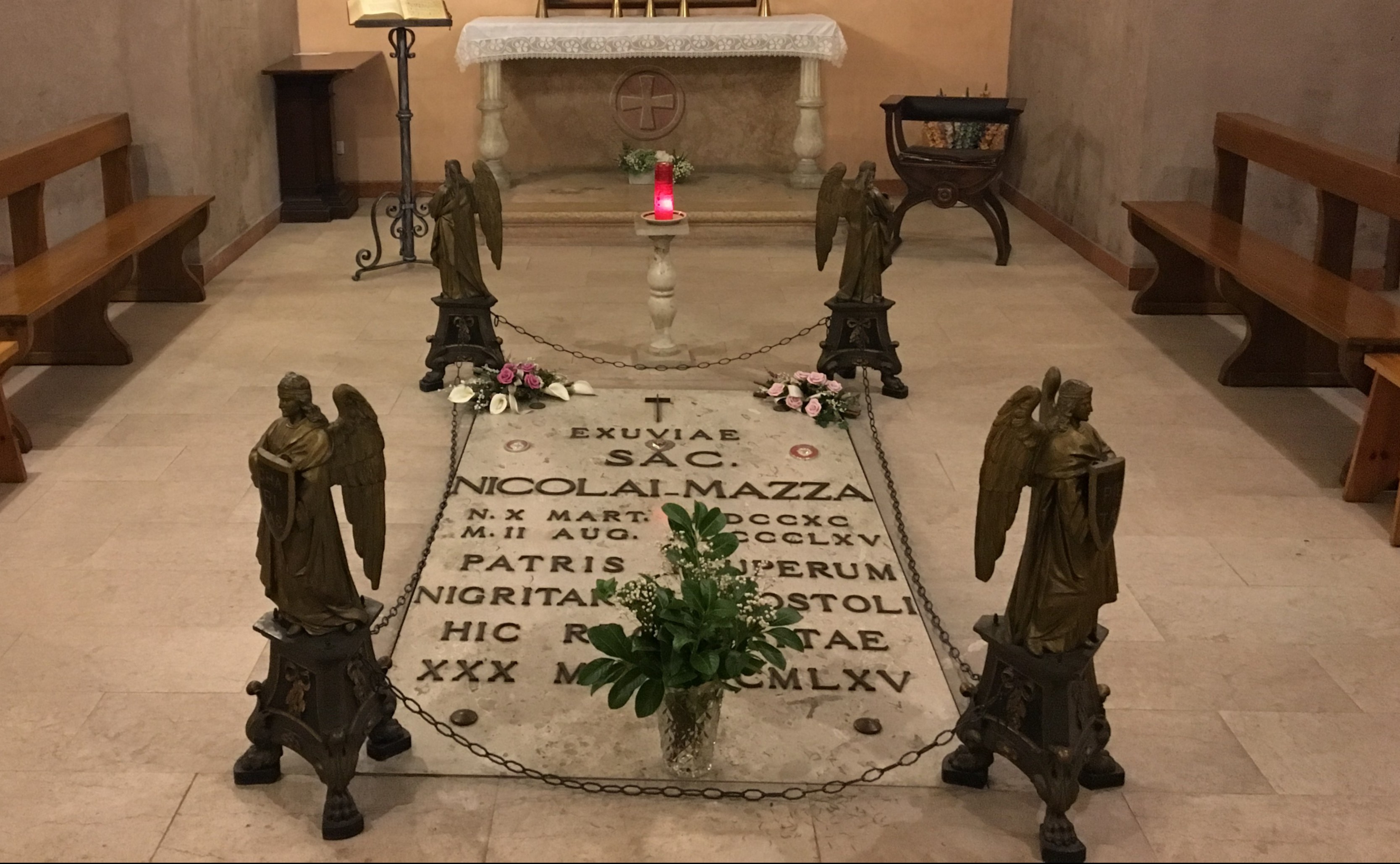 Homilia na celebração da memória dos 156 anos de falecimento de Pe. Mazza - Verona/Itália