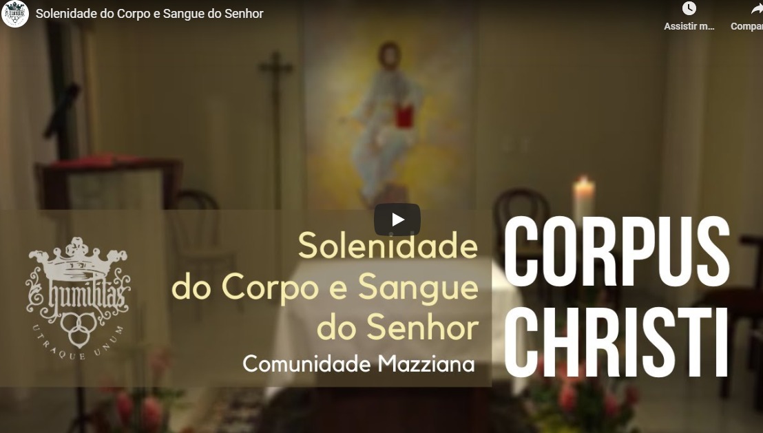 Solenidade do Corpo e Sangue do Senhor